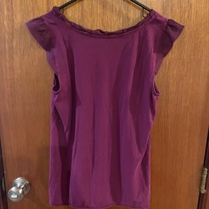 LOFT, Ann Taylor, cap sleeve blouse